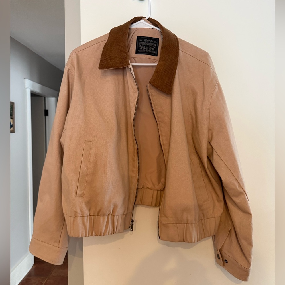 Levi's Women's Pink Bomber Jacket